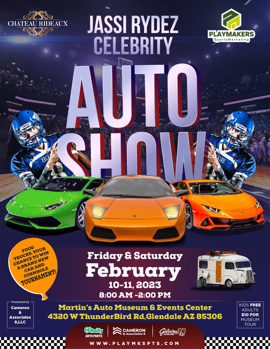 Jassi Rydez Celebrity Auto show Food Truck Vendor